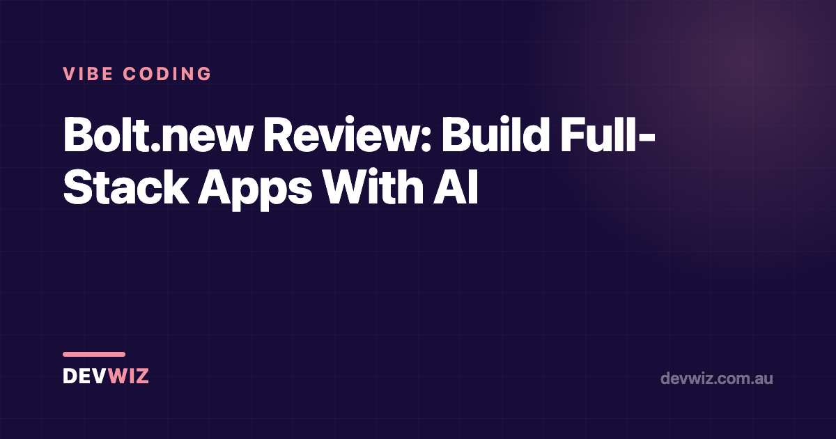 Bolt.new Review: Build Full-Stack Apps With AI